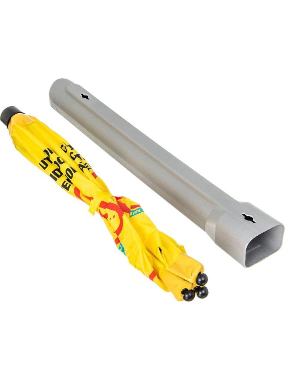 20-Inch Yellow Pop-Up Caution Cone - Folding Safety Sign for Wet Floors & Spills